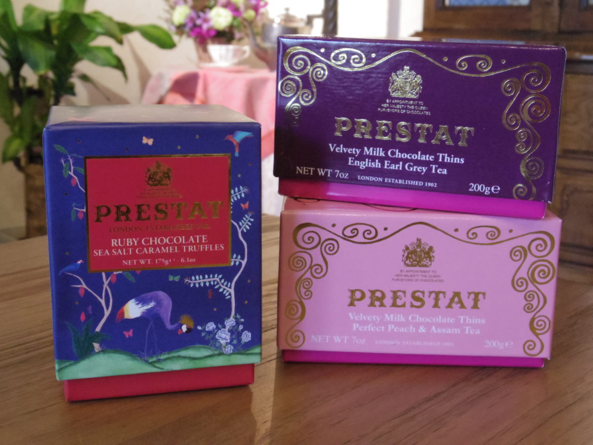 英国王室御用達「プレスタ」のチョコレート、入荷しました